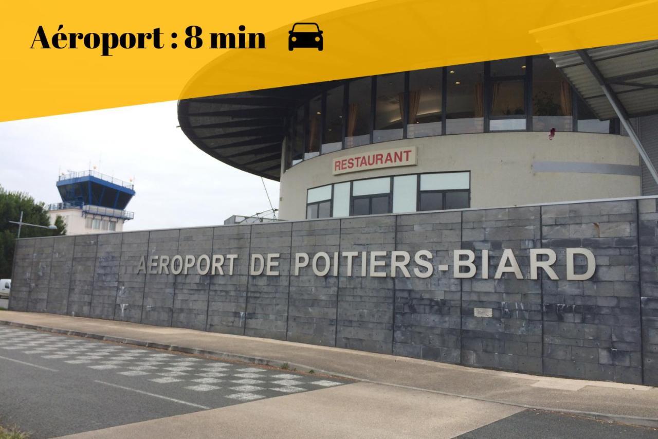 Le Duplex By Goodbnb - Proche Gare - 15Min Futuroscope Poitiers Zewnętrze zdjęcie